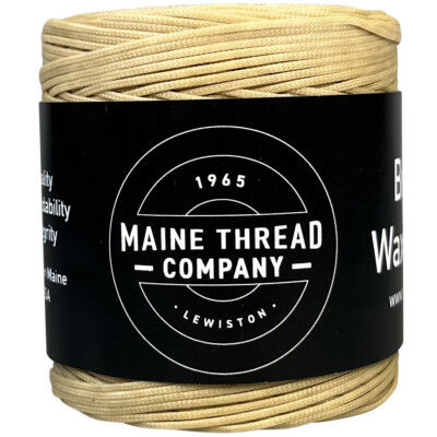 Beige Braided Waxed Cord .040''