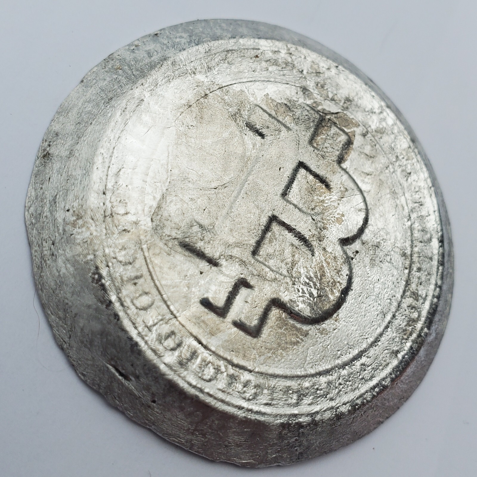 1 UNZE 999 INDIUM - BITCOIN - BARREN - MEDAILLE - SELTEN WIE GOLD / SILBER