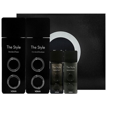 BONIN The Style Standard Men s Skincare Set   Toner & Emulsion | Korean K-Beauty