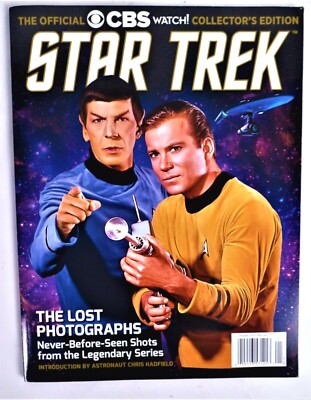 Official CBS Star Trek Collector's Edition Magazine The Lost Photographs  NEW