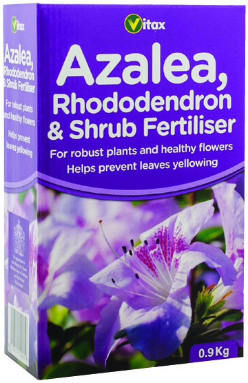 Vitax Organic Azalea Rhododendron & Shrub Ericaceous Plant Feed Box - 900g