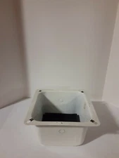 Quantity of 13, Quam ESD8-8, Square Baffle Recessed Enclosure, White, NOS