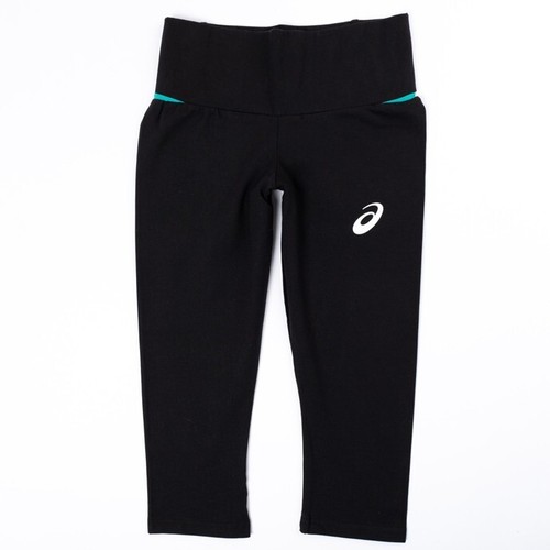 Women Asics Essential Knee Tight Leggings Pink / Green 130813 - Picture 5 of 7