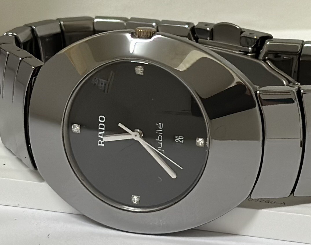 Rado Ovation Jubile Black Dial. High Tech Ceramic&Titanium Rado Ovation Jubile Black Dial. High Tech Ceramic&Titanium