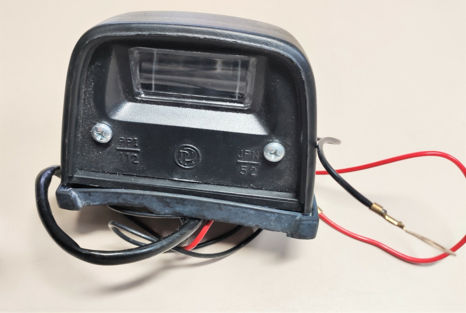 Fanale Luce Targa Universale Auto Camion Carrello Suzuki Maruti Epoca Vintage - Immagine 1