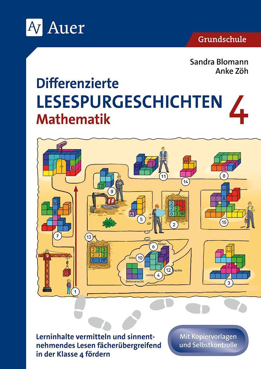 Thumbnail - Differenzierte Lesespurgeschichten Mathematik 4 Sandra Blomann