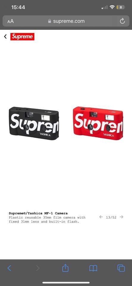 Supreme Yashica Mf Camera Yashica Supreme MF-1