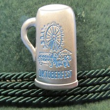 Oktoberfest Beer Stein Hat Pin with Ferris Wheel