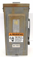 SQUARE D SAFETY SWITCH, 60 AMPS, 600 VOLTS