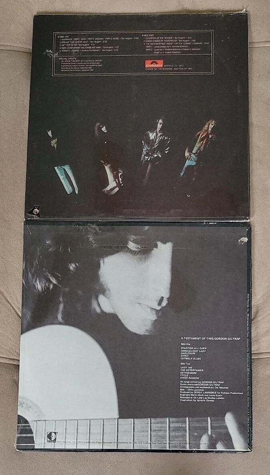 AMBOY DUKES Marriage On The Rocks GORDON GILTRAP Testament of Time VINYL LOT NEW - Image 2 of 4