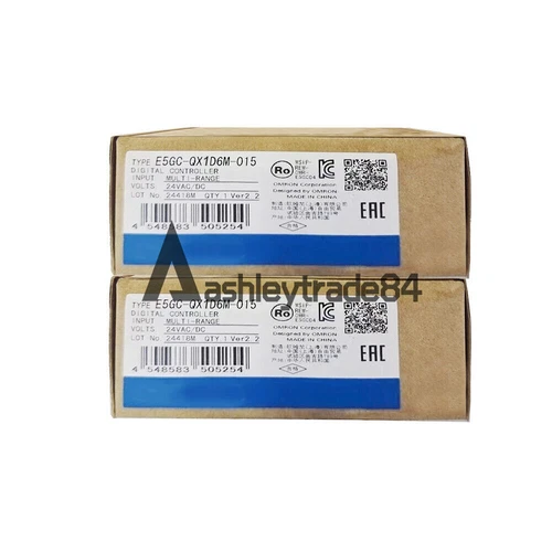 1PCS OMRON series temperature control E5GC-QX1D6M-015