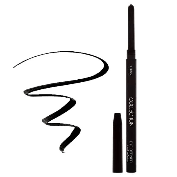Collection 2000 EYE DEFINER Black / Brown Retractable Eyeliner Pencil Liner