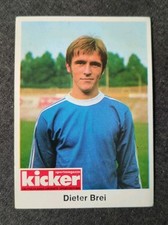 Bergmann 70/71 - Dieter Brei - Arminia Bielefeld -  mit Kicker Aufdruck 