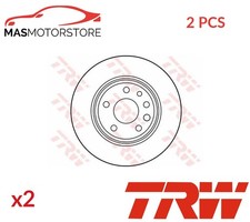 BREMSSCHEIBEN SATZ PAAR HINTEN TRW DF2773 2PCS P FÜR OPEL VECTRA B,VECTRA B CC