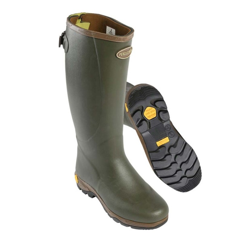 Bottes de chasse en néoprène Percussion Oxford imperméables et camouflage fluo