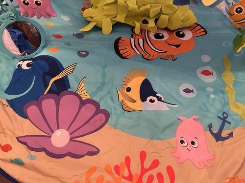 Disney Baby Activity Gym Finding Nemo Mr. Ray Ocean Lights & Music W/ Box - Picture 5 of 9