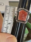 Womens Spiny Oyster Navajo Sterling Silver Ring