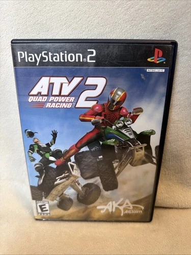 ATV: Quad Power Racing 2 (Sony PlayStation 2 PS2, 2003) CIB COMPLETE