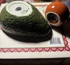 Ceramic Avocado  Salt and Pepper Shakers Set — photo 4