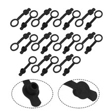 Safeguard Your 5 5x2 5mm Power Base with DC Power Socket Dust Covers Black