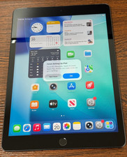 Apple iPad 9th Gen 64GB Wi-Fi  4G LTE Cellular Gray - Excellent - 92 Batt