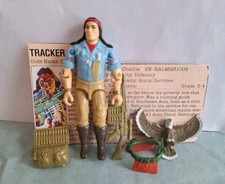 Vintage GI Joe 1984 SPIRIT - 100  Complete NICE BLUE & GOLD COLOR ALL AROUND