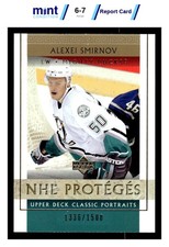 2002 UD CLASSIC PORTRAITS ALEXEI SMIRNOV 101 RC 1336/1500 MIGHTY DUCKS MCG 7