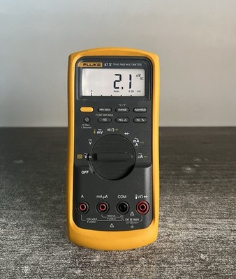 Fluke 87V True RMS Digital Industrial Multimeter Only No Leads - Tested