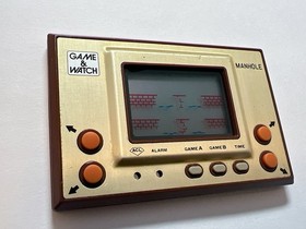NINTENDO GAME AND & WATCH Manhole 1981 Direct From Japan Very Rare