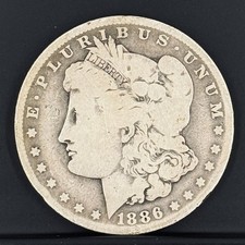 1886-O Morgan Silver Dollar 90% silver NEW ORLEANS MINT