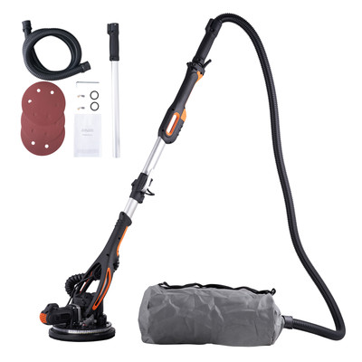 Uimoso Drywall Sander 900W Brush Motor 800-1800RPM Variable Speed & Self-Suction