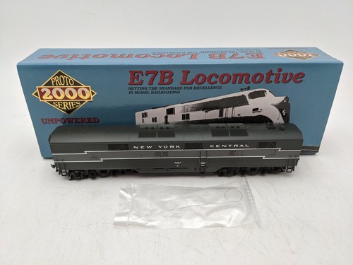Proto 2000 21067 HO Scale New York Central E7B Non-Powered B-Unit #4107 EX/Box | Zustand: Used
