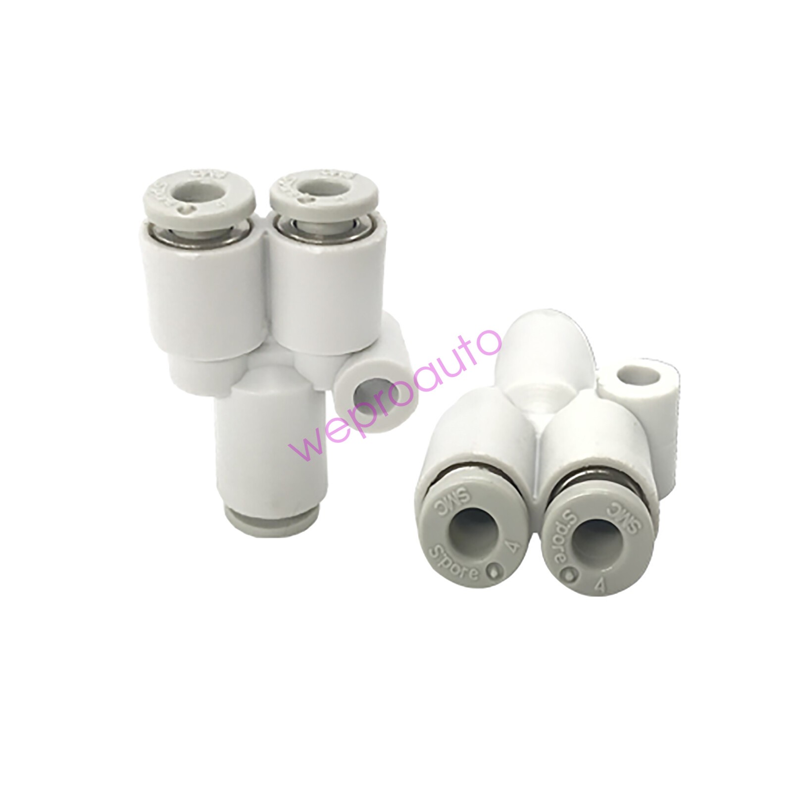 1 PCS SMC KQ2U12-00 Fitting Y Shape Union 12 mm Tube Connector ✦KD