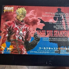 Cold Cast Porcelein Sculpture Kaiyodo Trigun Maximum Vash the Stampede