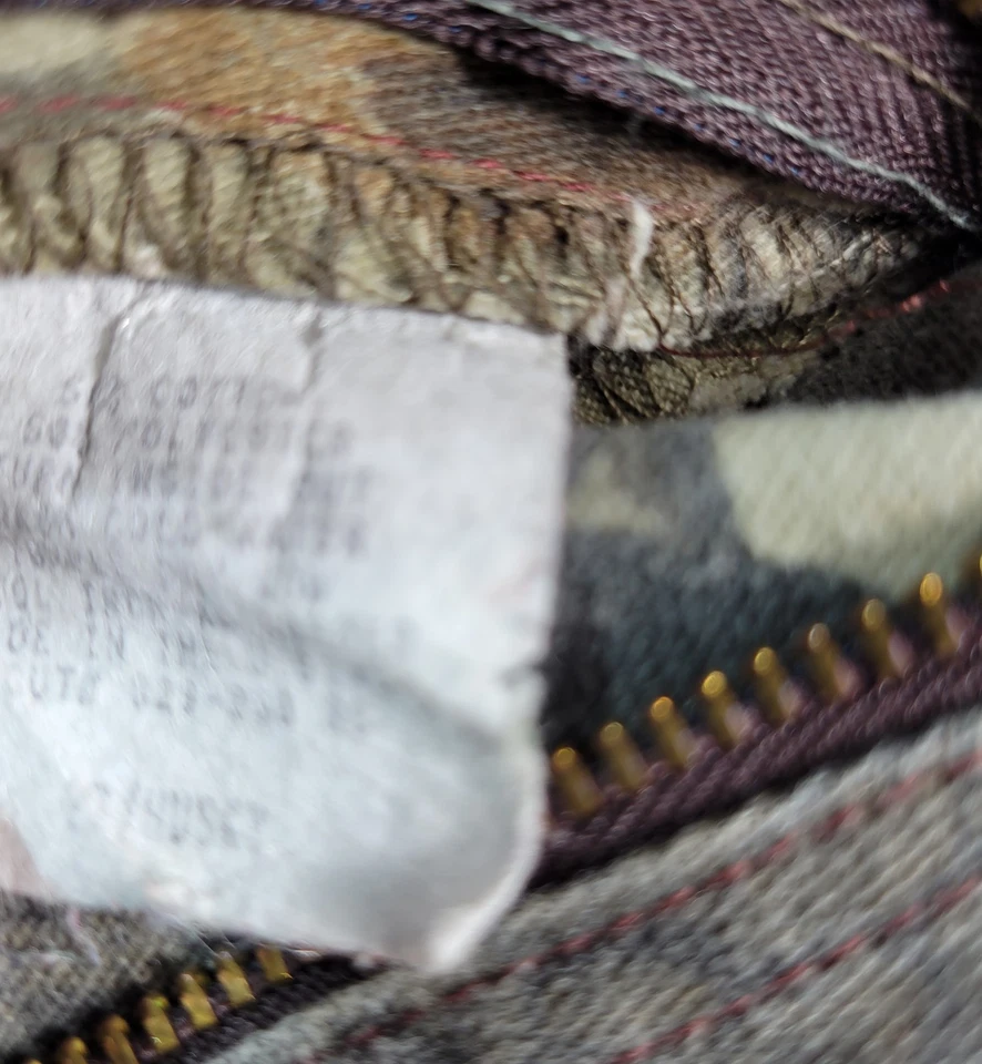 RealTree Youth Camo Pants Size 27x22.5 Husky *Hole - Image 3 of 4