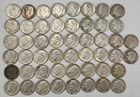 Roll of 50 Silver Roosevelt Dimes $5 Face Value 90% Silver Coins Mixed Dates