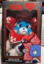 Netflix Care Bears x~Stranger Things Grumpy Bear as Demogorgon~12"  NEW IN BOX