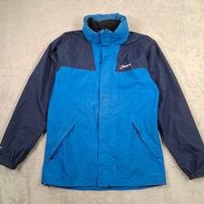 Berghaus Jacket Mens Large Blue Hydroshell Waterproof Outdoor Hiking