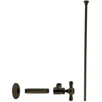 1/2 In. IPS X 3/8 In. OD X 20 In. Flat Head Supply Line Kit with Cross Handle An