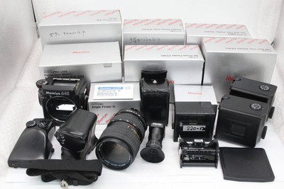 Return guarantee Mamiya Pro TL AS Prism Finder 2 120 film backs 55 110mm