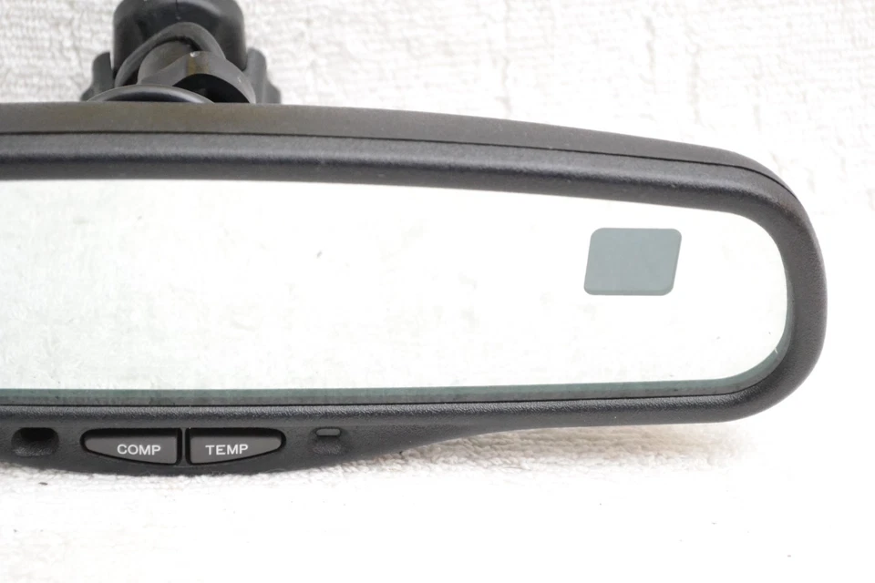 Silverado Tahoe Espelho Retrovisor Bússola Temp Auto Dim Retrovisor OEM GNTX - Imagem 3 de 4