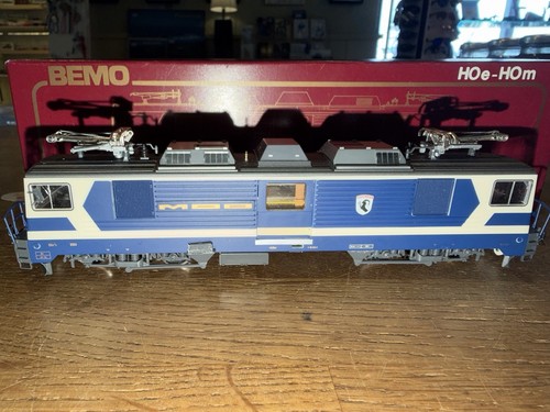 BEMO Elektrolokomotive GDe 4/4 Nr. 6004 MOB H0e 1:87 blau/weiß | Zustand: Neu: Sonstige (siehe Artikelbeschreibung)