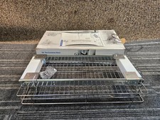 The Container Store 10083740 11" x 21" x 4" Chrome Roll-Out Cabinet Drawer