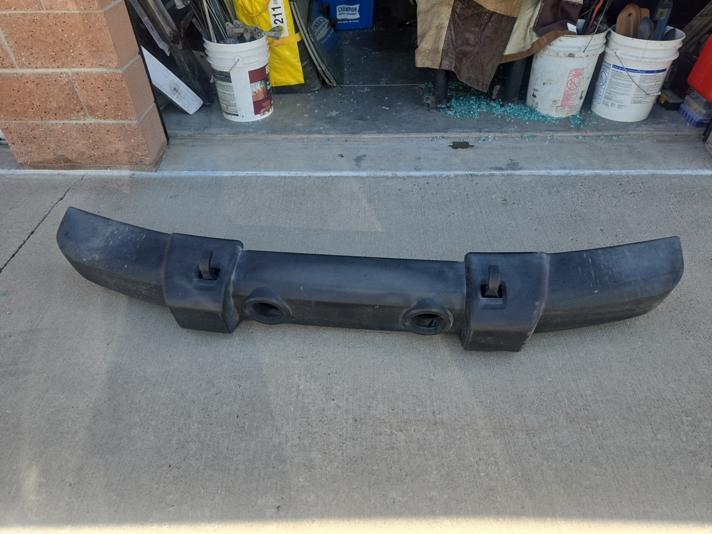 2007-18 Jeep JKRU Wrangler Front Bumper Cover OEM 