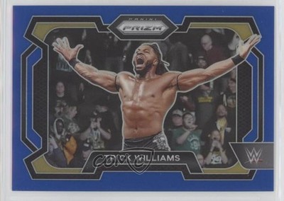 2024 Panini Prizm WWE Blue Prizm 8/199 Trick Williams #1 bn5