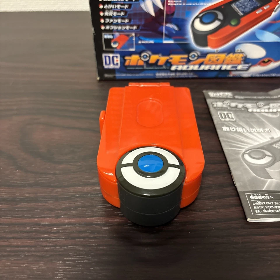 Pokémon Pokédex Unidad Generación Avanzada para Entrenadores (2004) Tomy Japonés Cib Foto 3 de 4