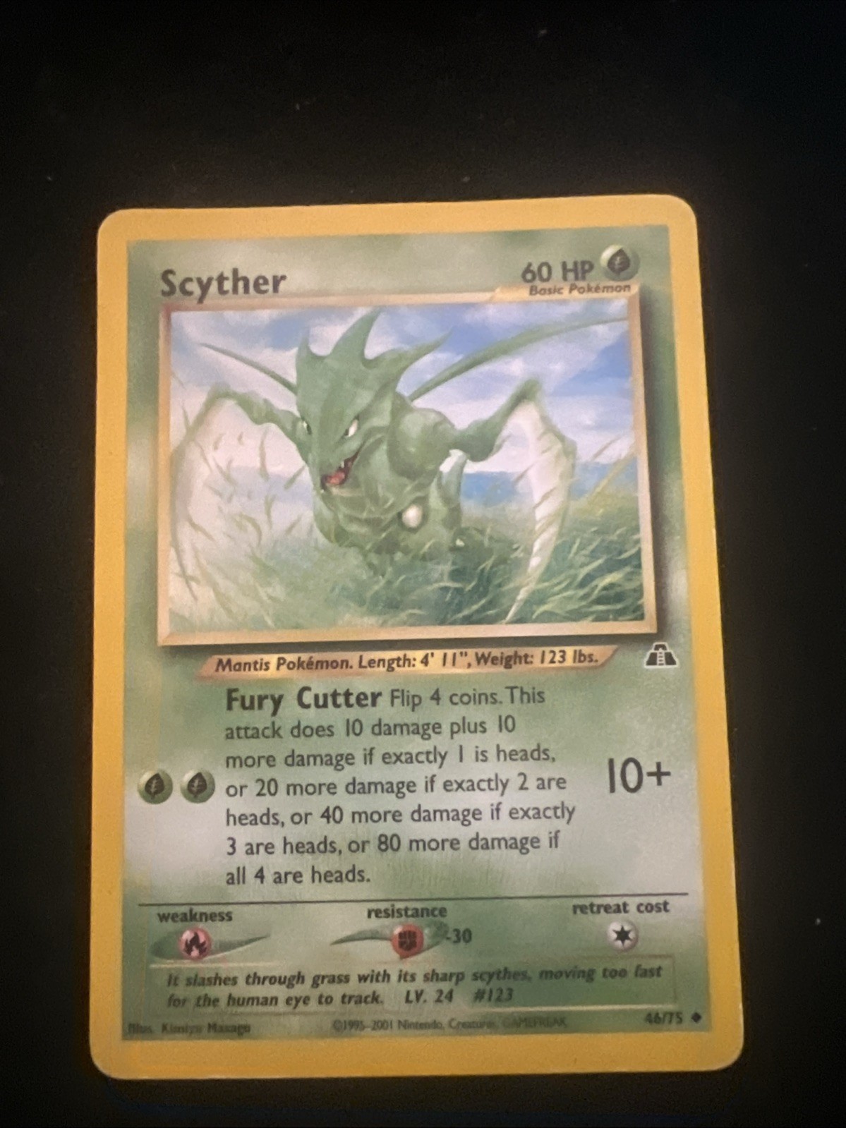 Scyther 46/75 Neo Discovery Regular
