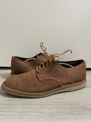 Red Wing Heritage 3303 Oxford Shoes Copper Rough & Tough Weekender Men s Size 11