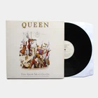 Queen The Show Must Go On 12" Etched UK Vinyl Single Gatefold 1991 Record EX/VG+