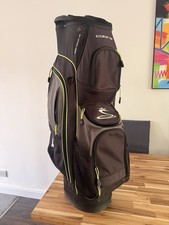 Cobra Golf Cart Bag - Used Good Condition - Black & Green